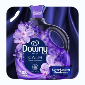 Downy Fresh Calm Lavender & Vanilla Bean Fabric Softener – 138 Loads