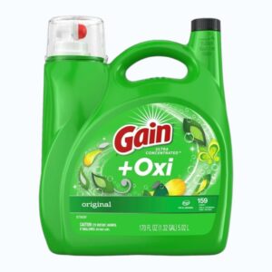 Gain + Oxi Original Liquid Laundry Detergent – 159 Loads