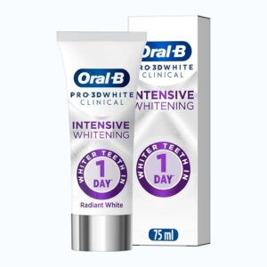 Oral-B Pro 3D White Clinical Intensive Whitening Toothpaste – 75 ml