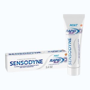 Sensodyne Rapid Relief Mint Toothpaste – 3.4 oz