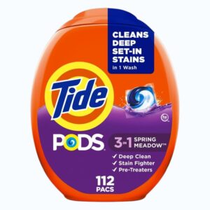 Tide Pods 3 in 1 Spring Meadow – 112 Packs