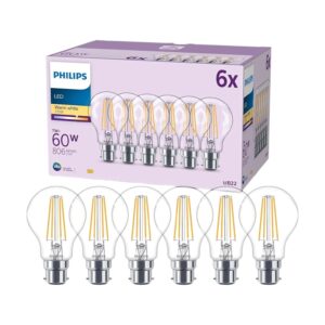 Philips LED Bulbs 6 Pack – 60W Equivalent 806 lm